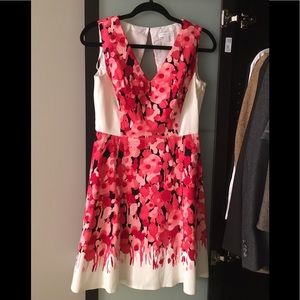 New York & Co Floral Dress Sz 4